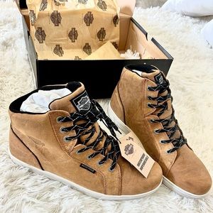 Brown Waterproof Harley sneakers/boots